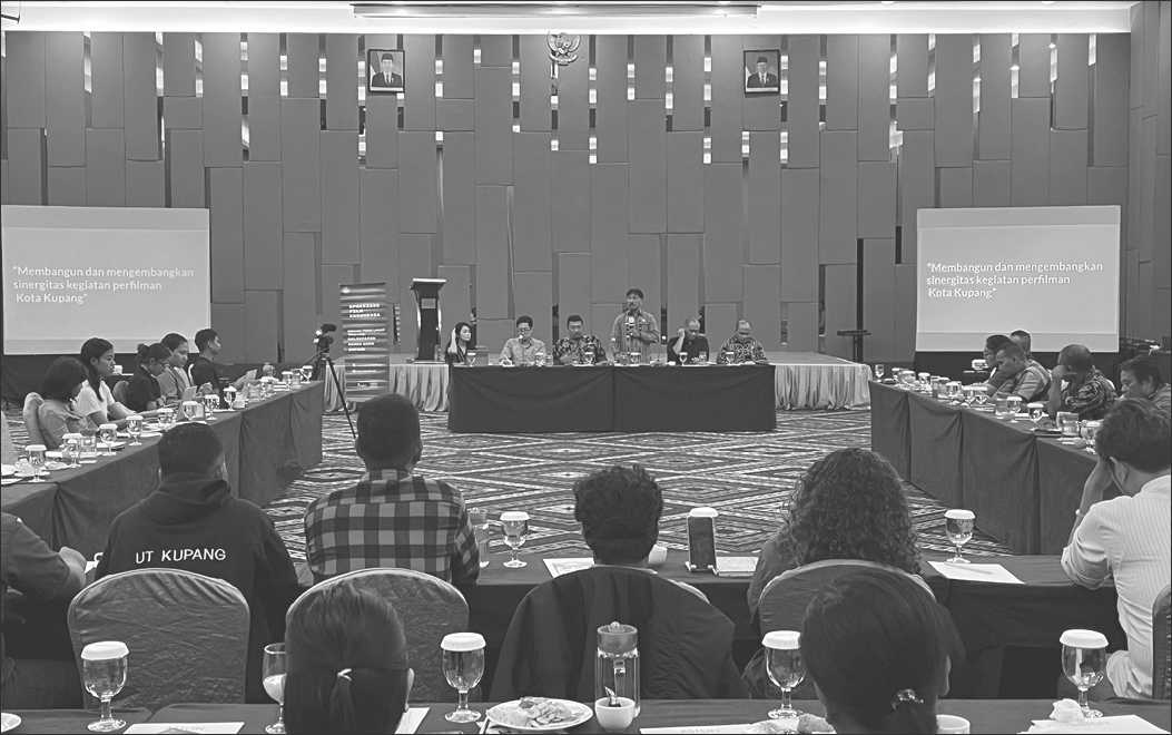 Penjabat Wali Kota Kupang, George M. Hadjoh, memberikan sambutan