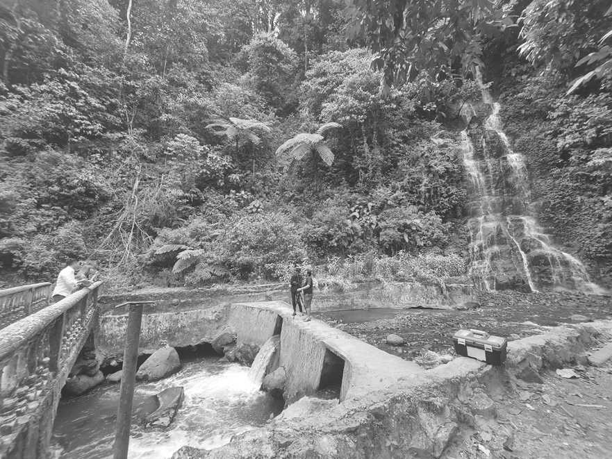 Salah satu proses kegiatan produksi film oleh Ninestar Production di tahun 2022