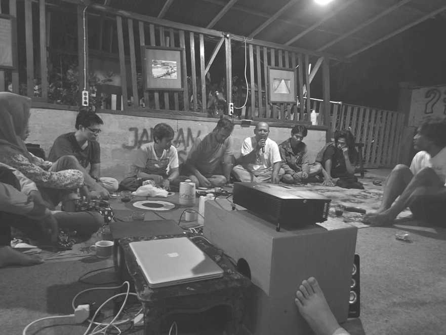 Pemutaran film Tonny Trimarsanto oleh Nemu Buku di 2019.