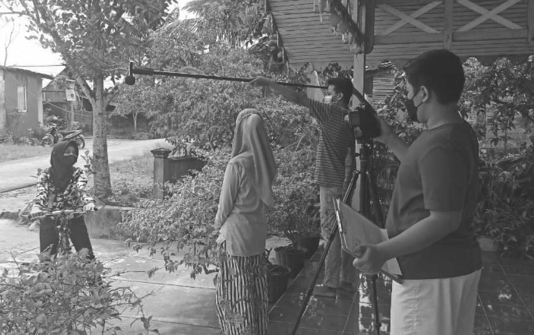 Proses Produksi Film Jalan Keluar (2021) SMP Negeri 3 Singkawang